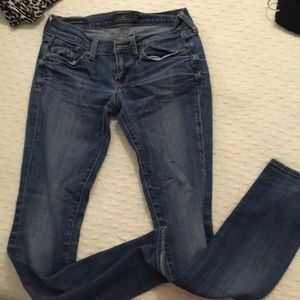 Lucky Brand Charlie Skinny 0/25 ankle Jeans